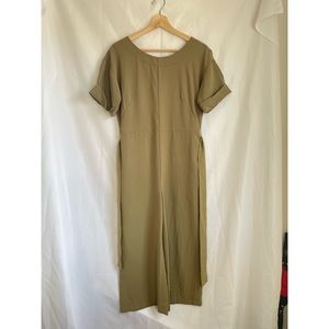 Everlane Tie Waist Wide Leg Jumpsuit Size 0